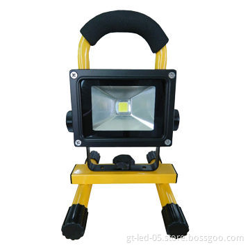 10W LED Battery Floodlight with CE, RoHS, SAA Approved
